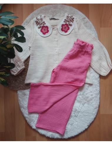 Muslin kumaş 2'li Kombin