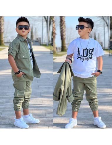 Gabardin Düz Premium Seri 3'lü Kombin